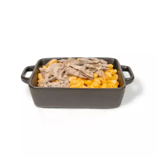 mac cheese creamy mushroom